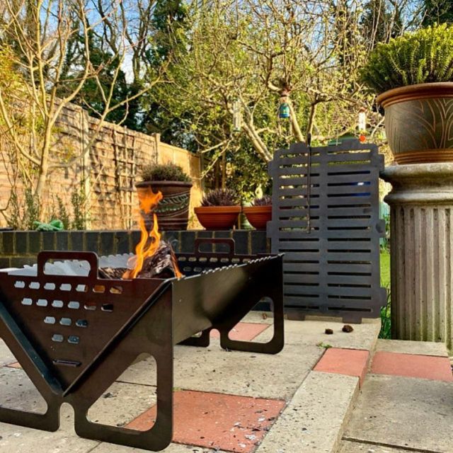 V-Pit BBQ Fire pit