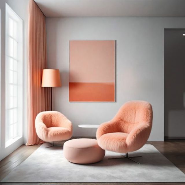 Orange Interior decor and furniture