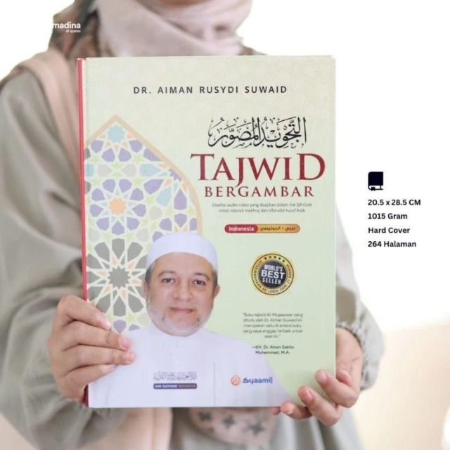 Tajwid Bergambar Dr. Aiman Rusydi Suwaid – Full Color